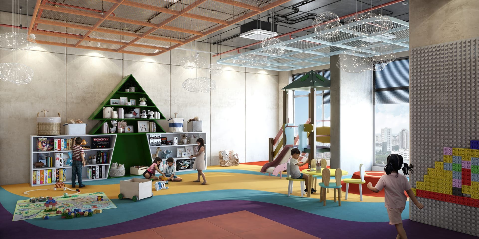 Indoor Kids' Play Area